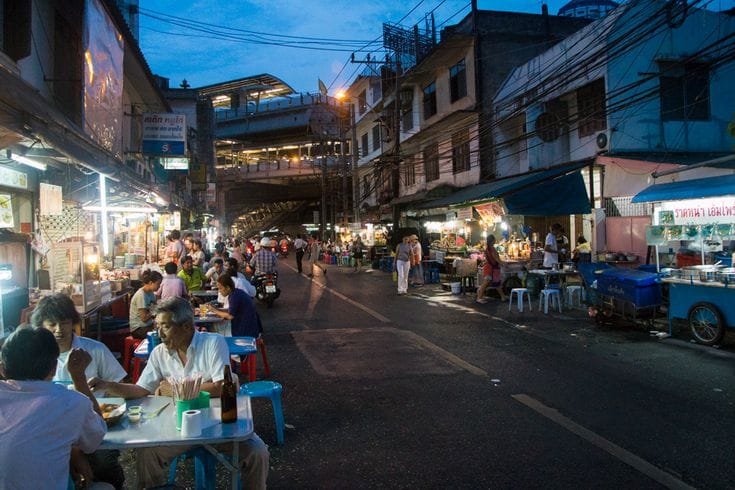 Thailand Night Street